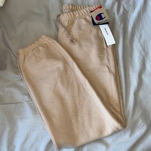 NWT tan champion sweatpants